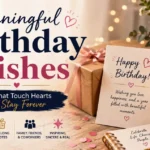 Meaningful Birthday Wishes