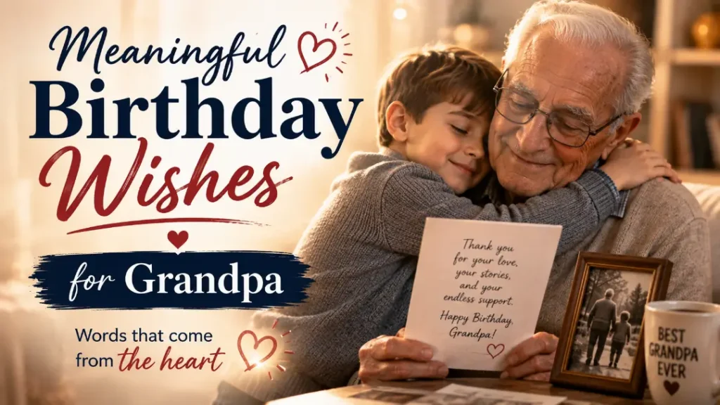 Meaningful Birthday Wishes for Grandpa