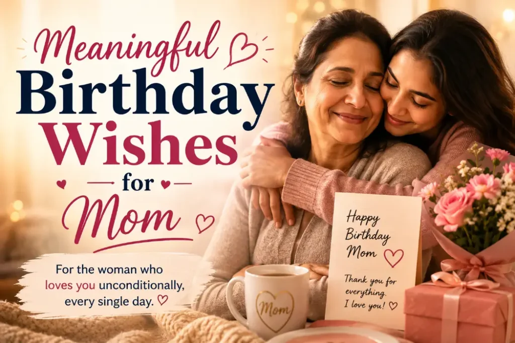 Meaningful Birthday Wishes for Mom