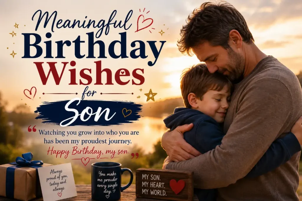 Meaningful Birthday Wishes for Son