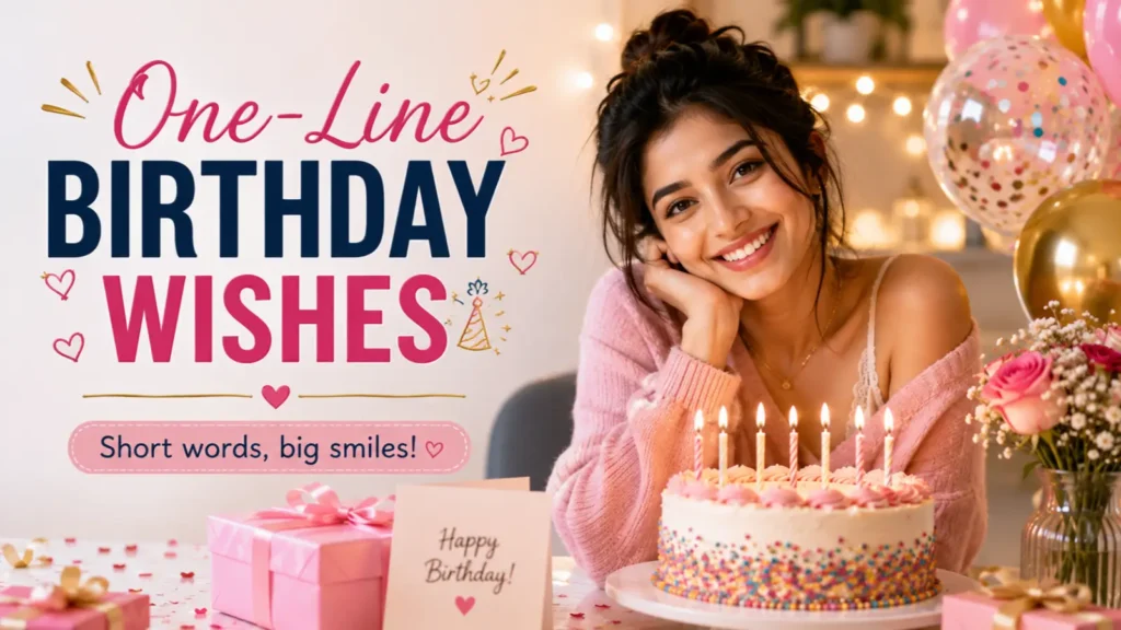 One-Line Birthday Wishes