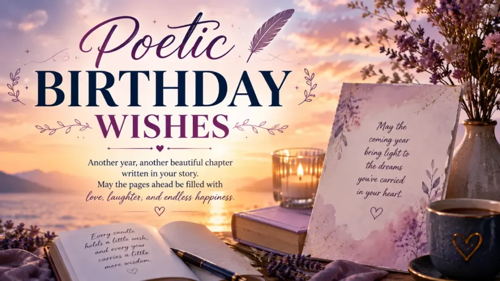 Poetic Birthday Wishes
