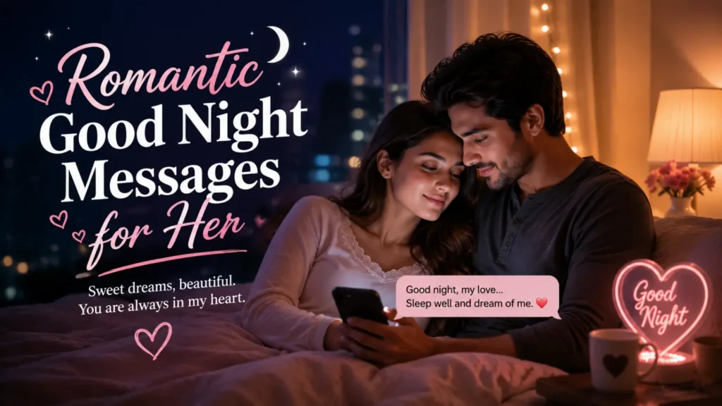 Romantic Good Night Messages for Her