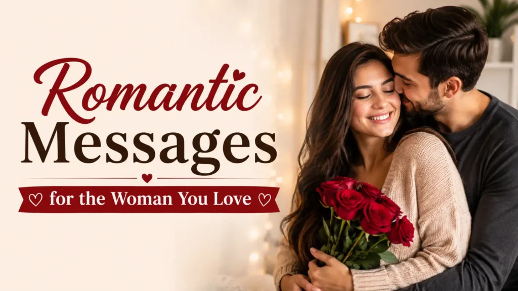 Romantic Messages for the Woman You Love