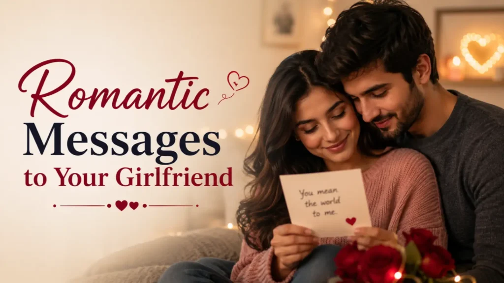 Romantic Messages to Your Girlfriend