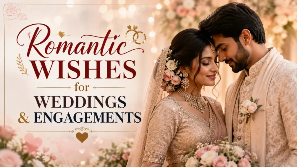 Romantic Wishes for Weddings and Engagements