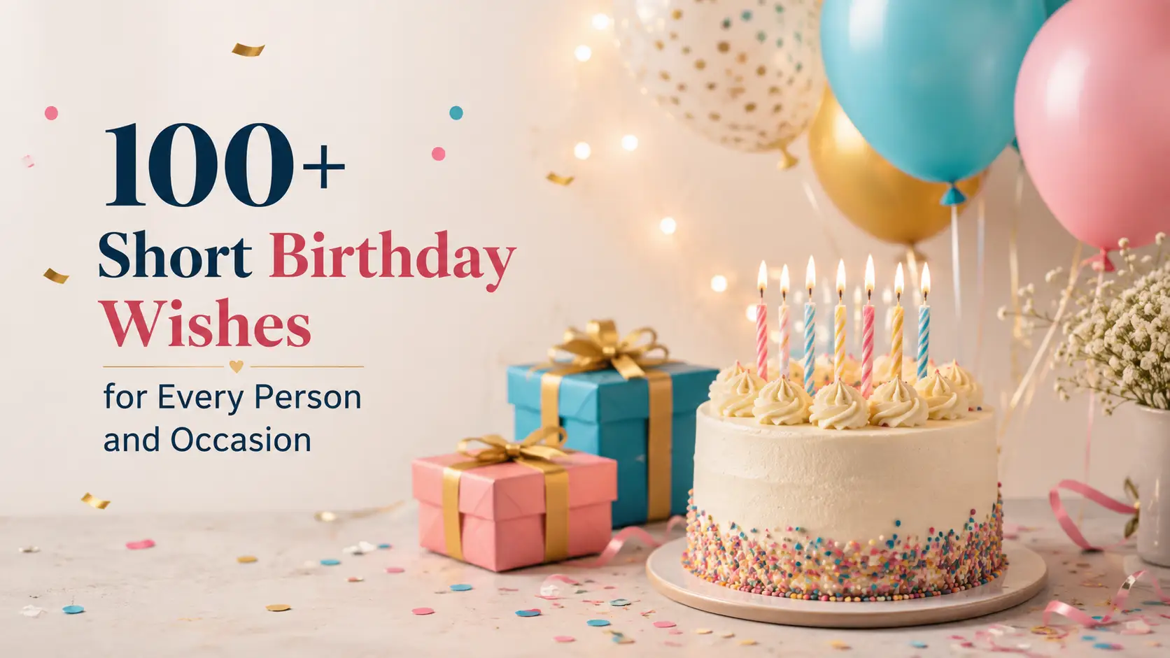 Short Birthday Wishes