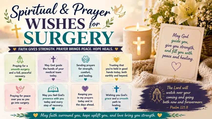 Spiritual & Prayer Wishes for Surgery