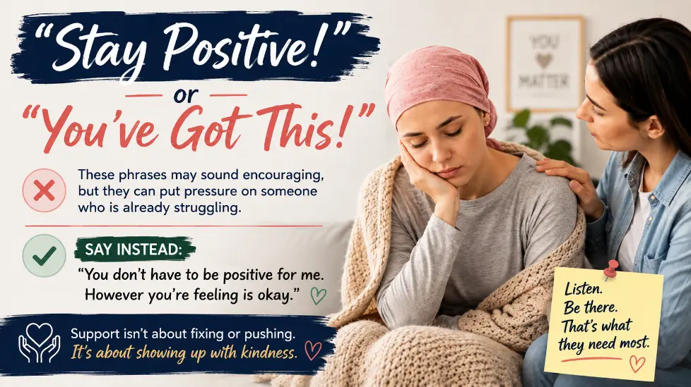 Stay Positive! or You've Got This!