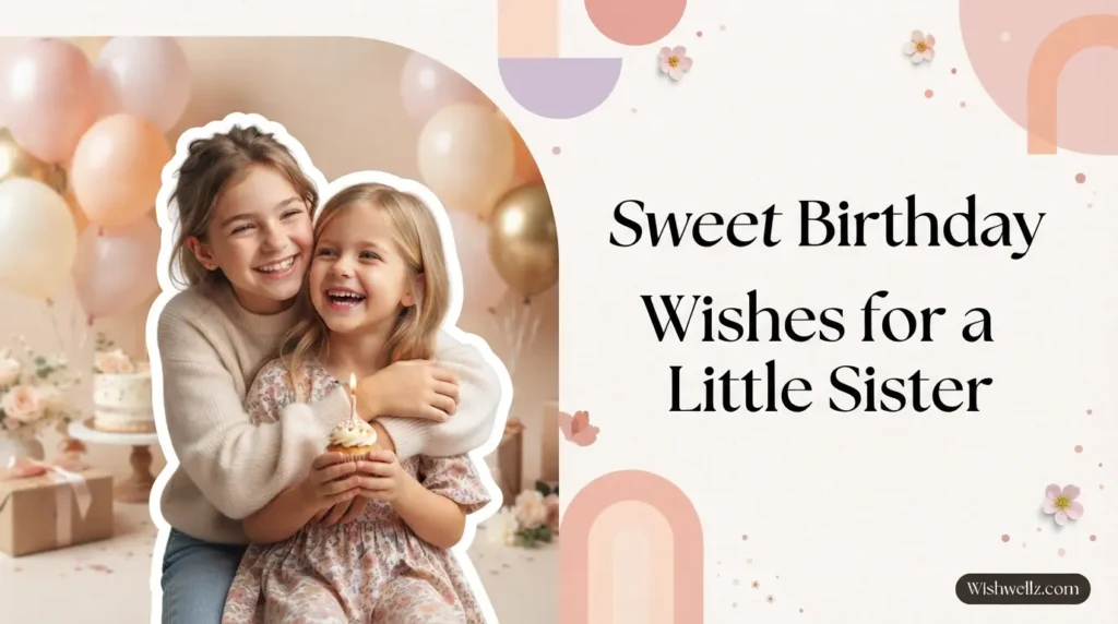 Birthday Wishes for Little Sister From Sister