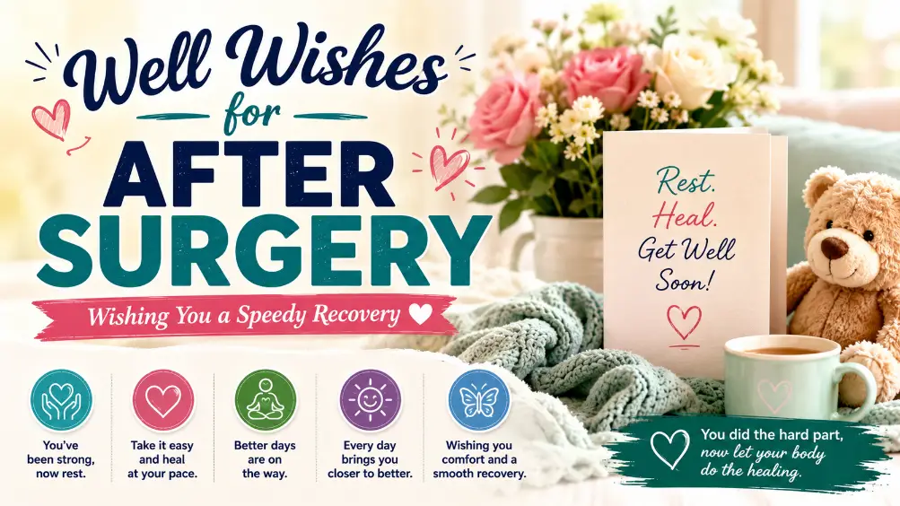 Well Wishes for After Surgery