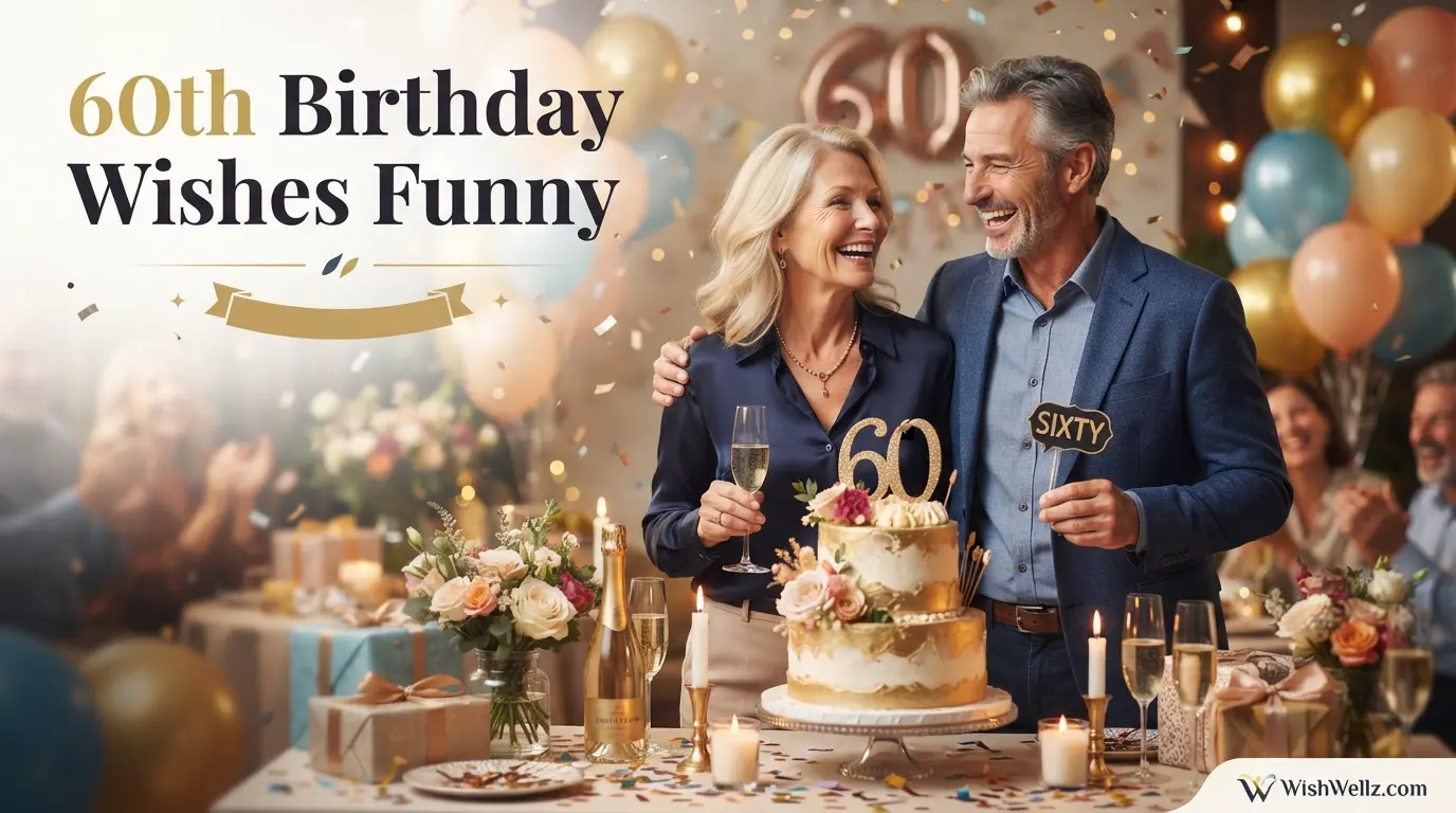 60th Birthday Wishes Funny