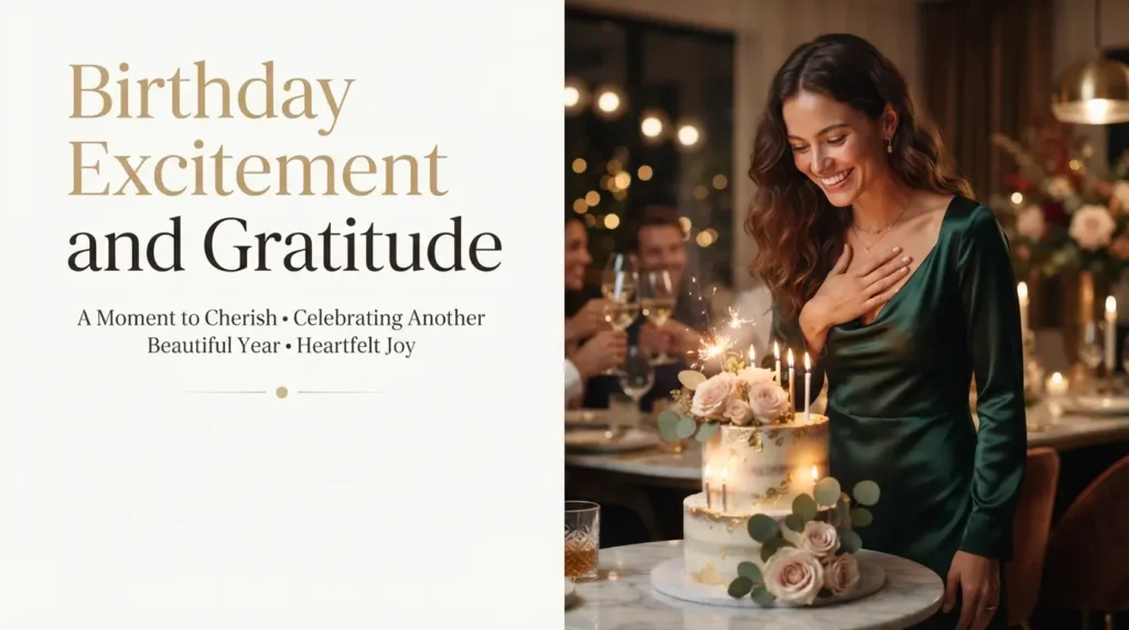 Birthday Excitement and Gratitude