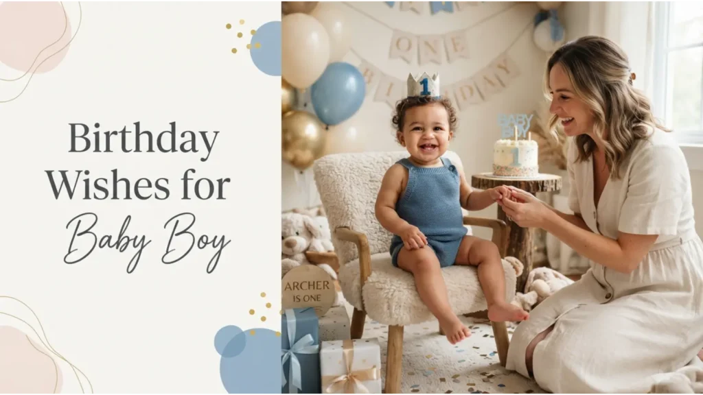 Birthday Wishes for a Baby Boy