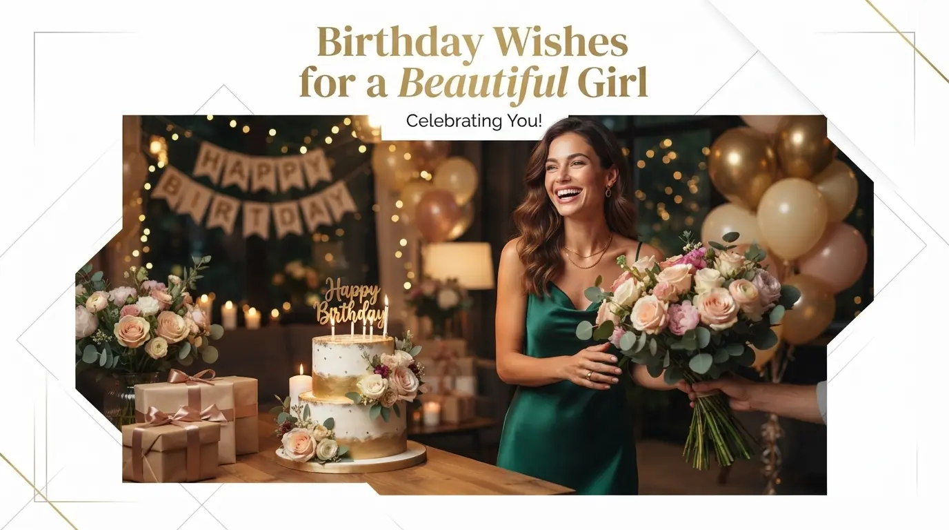 Birthday Wishes for a Beautiful Girl