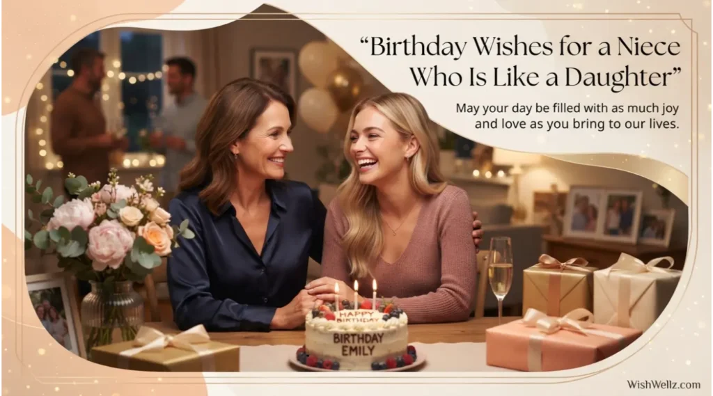 Birthday Wishes for a Niece Who Is Like a Daughter
