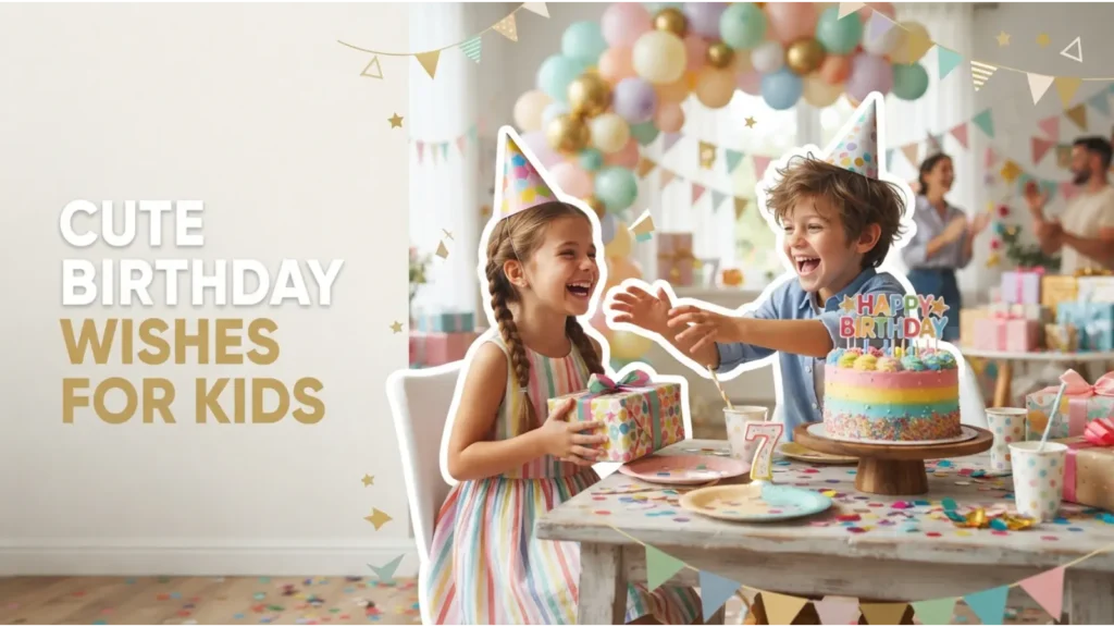 Cute Birthday Wishes for Kids