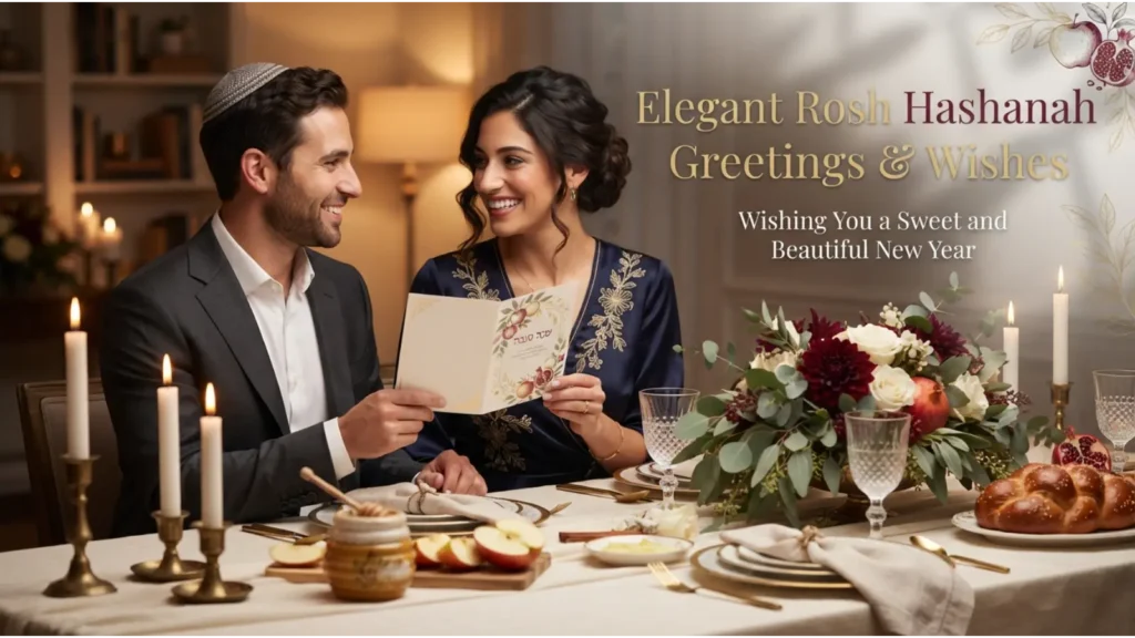 Elegant Rosh Hashanah Greetings and Wishes