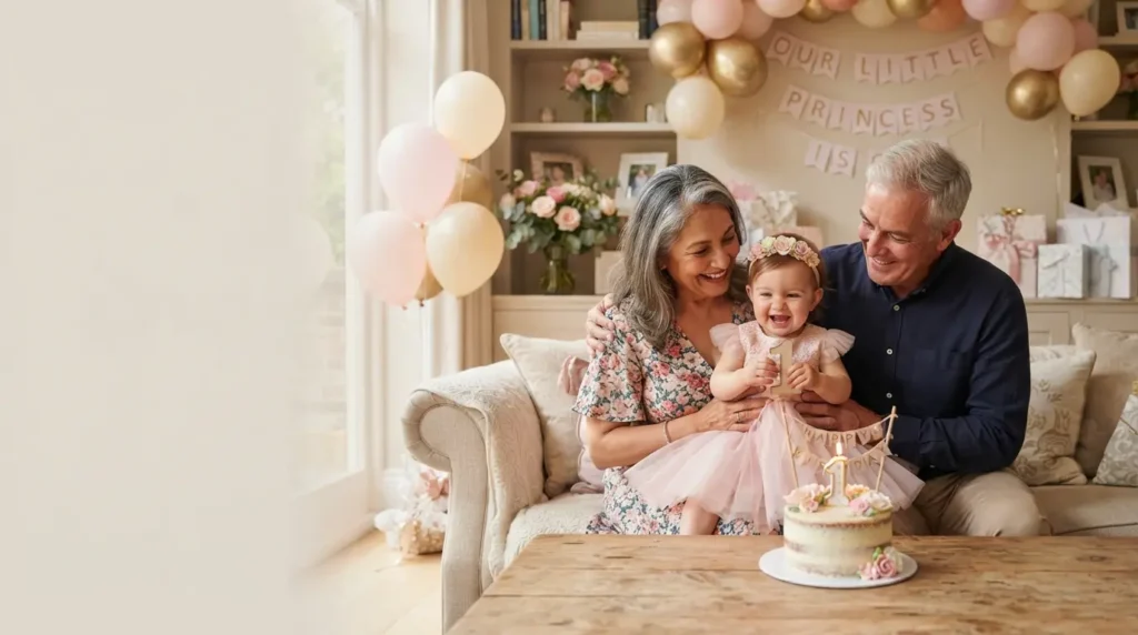 First Birthday Wishes for a Granddaughter or Niece