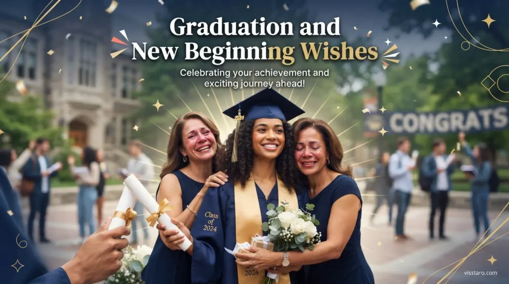 Graduation and New Beginning Wishes