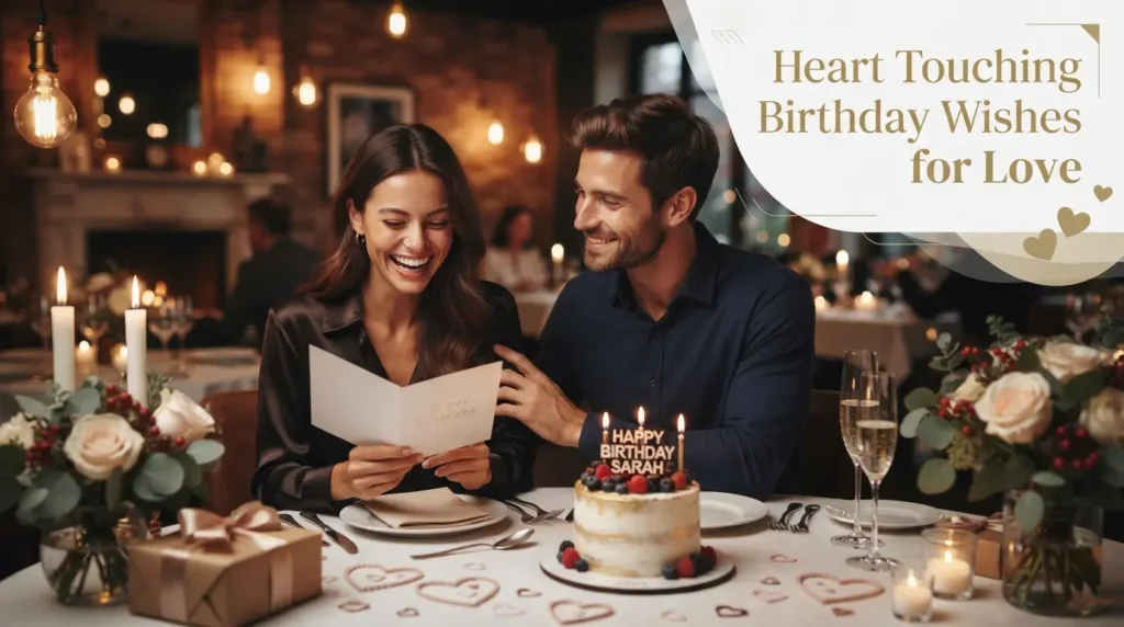 Heart Touching Birthday Wishes for Love