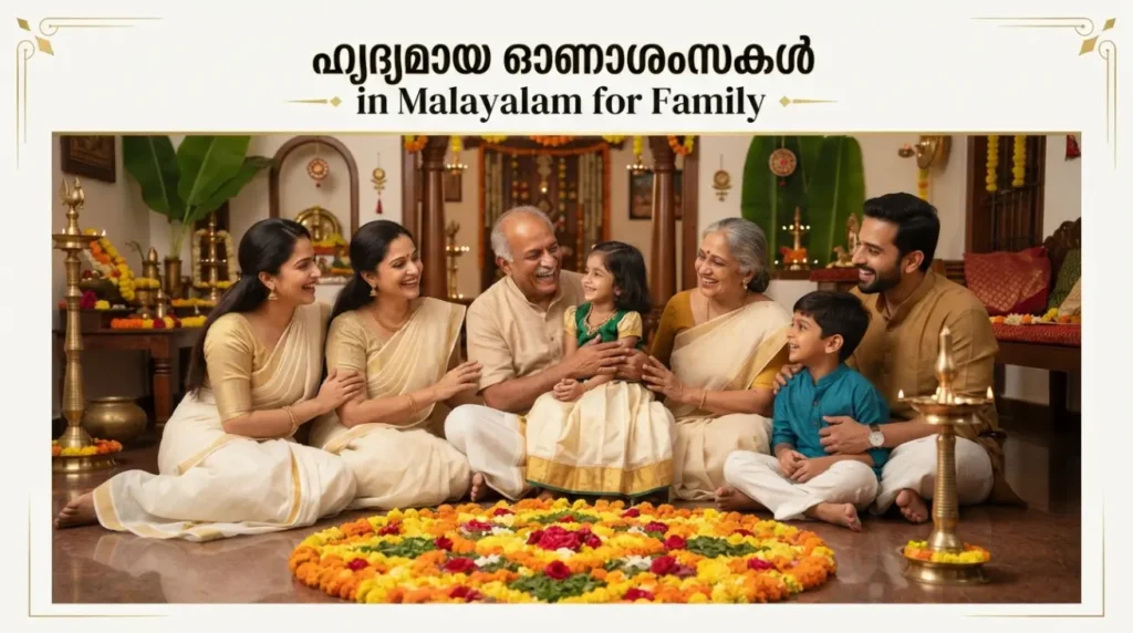 Heartfelt Onam Wishes in Malayalam for Family