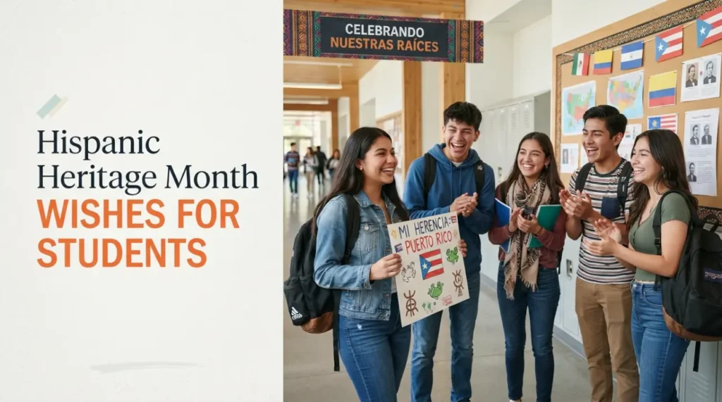 Hispanic Heritage Month Wishes for Students