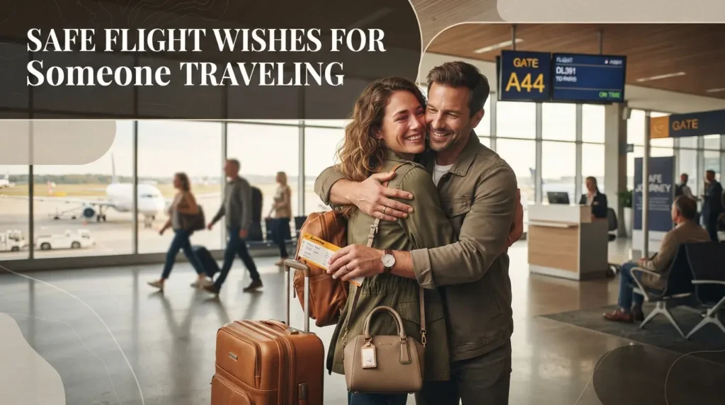 Safe Flight Wishes for Someone Traveling Abroad