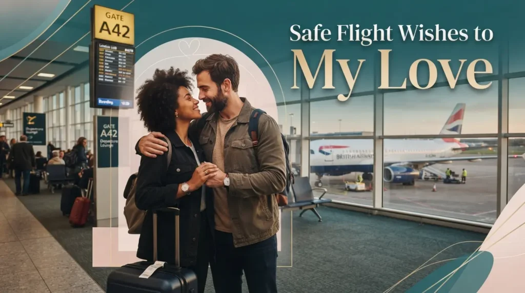 Safe Flight Wishes to My Love