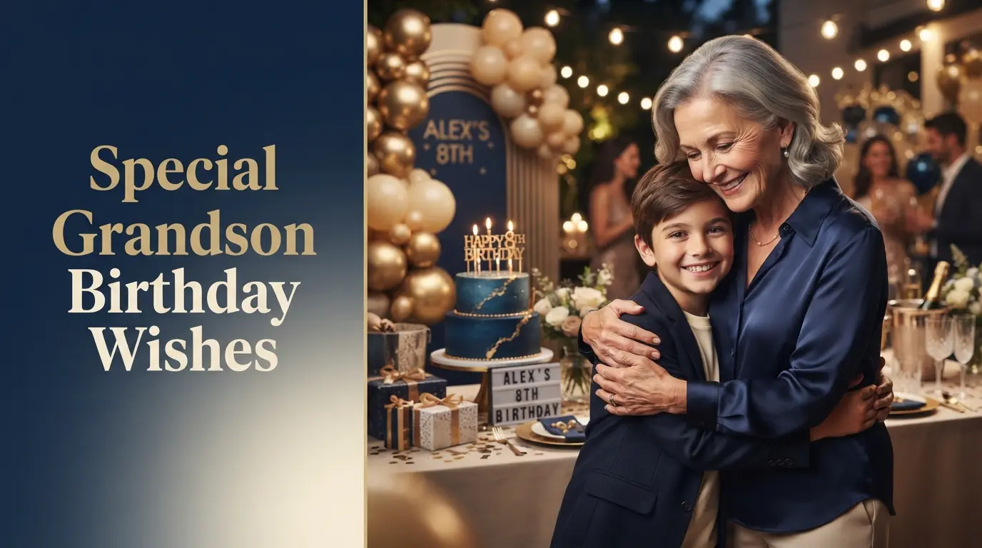 Special Grandson Birthday Wishes