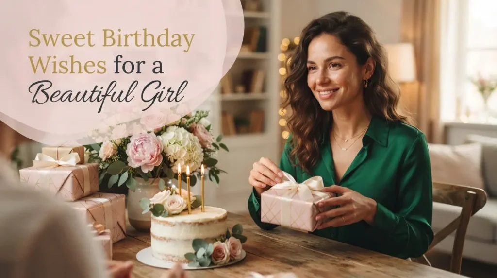 Sweet Birthday Wishes for a Beautiful Girl