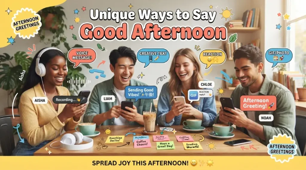 Unique Ways to Say Good Afternoon