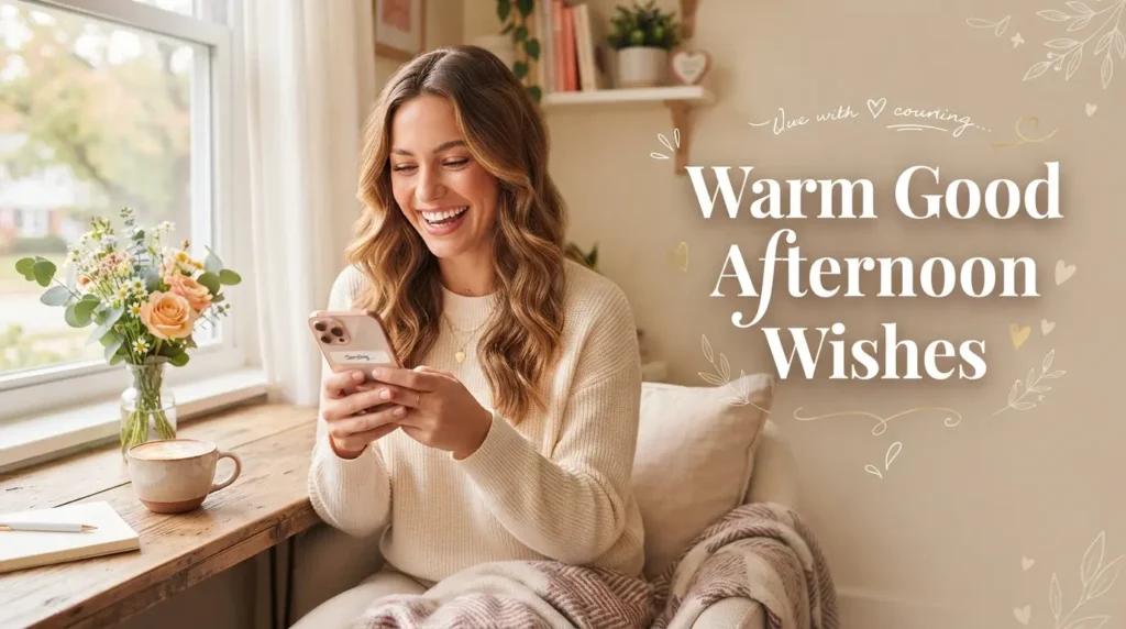 Warm Good Afternoon Wishes